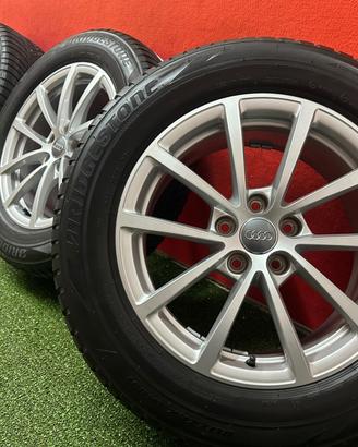 Cerchi Audi A6 Gomme Inverna Bridgestone 225 60 17