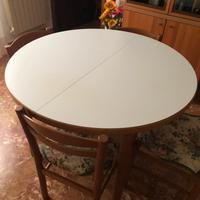 Tavolo rotondo estensibile