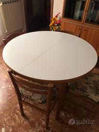 Tavolo rotondo estensibile