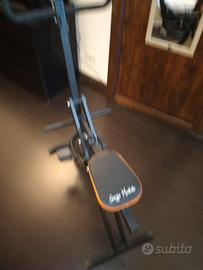 Total crunch con bicicletta
