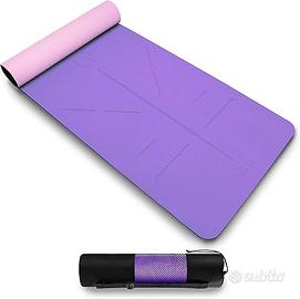 PELTY Tappetino Yoga Professionale, 183x61x0.6 Cm