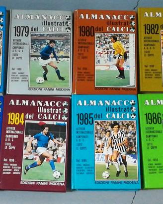 Almanacco del Calcio Panini anni 70 e 80