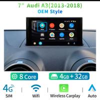 Cartablet 7” audi a3 2013-2016