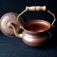 Teiera d'epoca in rame da collezione  1900-1930
