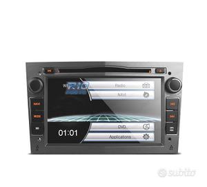 NAVIGATORE RADIO 7" PER OPEL COLORE GRIGIO SCURO 