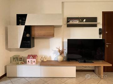 Parete attrezzata + tavolino joy tomasella