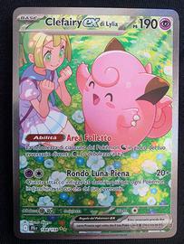 Clefairy EX appena uscito dalla bustina