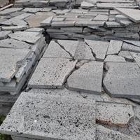 mosaico pietra lavica occhio di pernice a cm 3