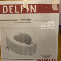 Rialzo wc con ganci colore bianco