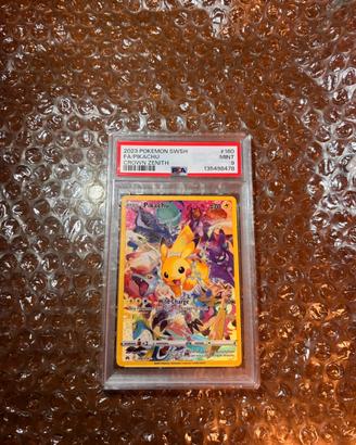 Pikachu zenith regale psa9 in lingua inglese 