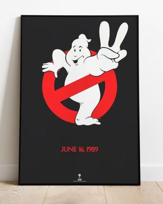 #152 - Poster Locandina Film "Ghostbusters 2"