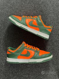 Nike Dunk Low 42.5 Retro Miami Hurricanes