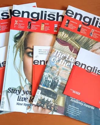 set 3 mensili ENGLISH 24 + CD AUDIO 🇬🇧