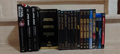Blu-ray DVD VHS libri Star Wars Guerre stellari