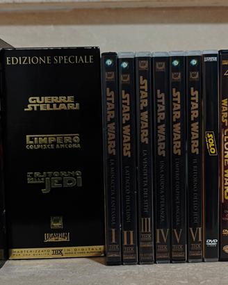 Blu-ray DVD VHS libri Star Wars Guerre stellari