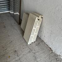 Termosifoni in ghisa.