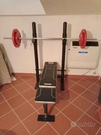 panca piana+ stazione multifunzione