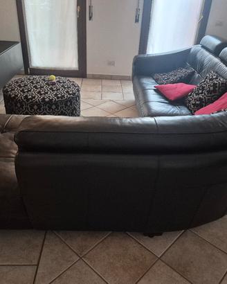divano in vera pelle come nuovo