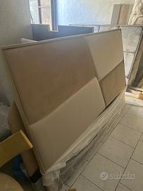 Testata letto modello Duetto / alzata laterale