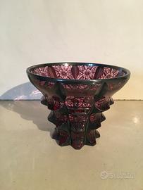 Vaso vetro viola vintage anni ‘45-‘50