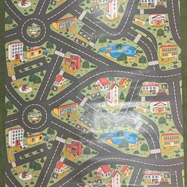 Tappeto gommato e scaffale 