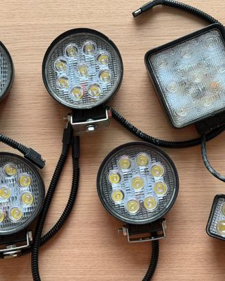 Luci fari fanali led offroad notturna