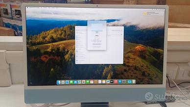iMAC 24'' APPLE M1 8GB COME NUOVO