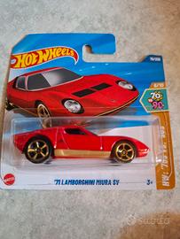 hot wheels lamborghini miura sv  71 