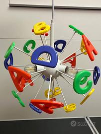 Lampadario cameretta ø40 cm - n. 3 lampade