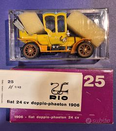 Modellino Rio n. 25 fiat doppio phaeton - Collezionismo In vendita