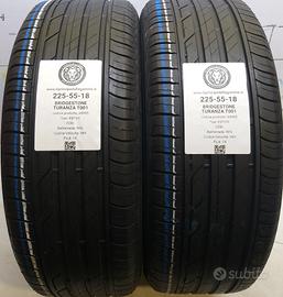 2 GOMME 225 55 18 BRIDGESTONE A68985