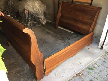 Letto a barca dell' 800