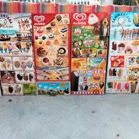 Tabelle per esposizione Gelati 