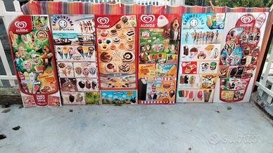 Tabelle per esposizione Gelati 