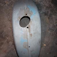 Parafango vespa piaggio 125 150 super azzurro