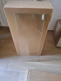 Ripiani in vetro libreria Billy Ikea