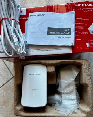 Mercusys AV1000 Kit Powerline – come nuovo