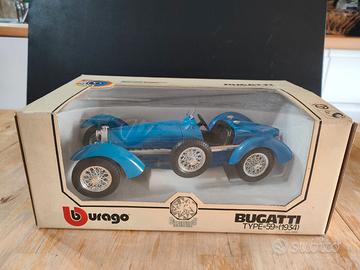 BBURAGO BUGATTI TYPE "59" (1934) SCALA 1/18 - 3005