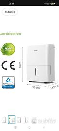 Deumidificatore COMFEE' 20L