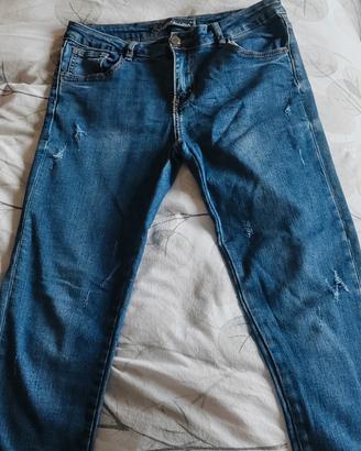 jeans ragazza elasticizzati
