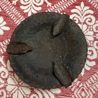 Posacenere artigianale anni 60” ferro battuto