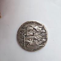  medaglia anni 60 argento