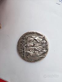  medaglia anni 60 argento