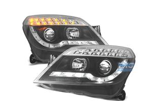 FARI OPEL ASTRA H 04-09 LUCE DIURNA FRECCIA A LED 