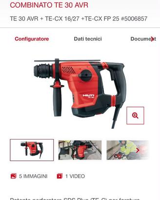Demolitore Hilti Te 30