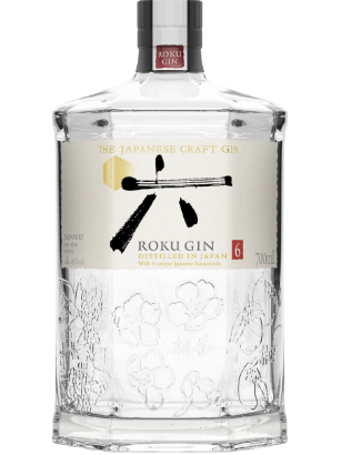 Gin Roku bottiglia vuota