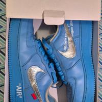 Air Force 1 Low X Off White Blue Mca