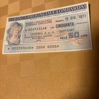 MINI Assegno circolare Banca provinciale lombarda