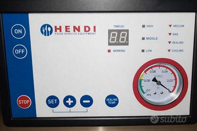 Macchina sottovuoto a campana professionale Hendi