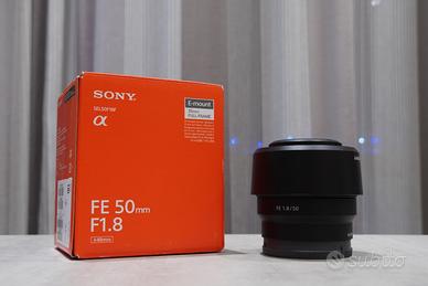 Obiettivo Sony FE 50mm F1.8